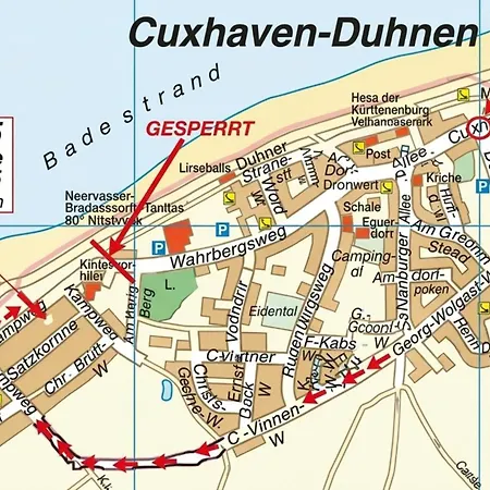 Haus Düne 5 Wohnnug 4 * Cuxhaven